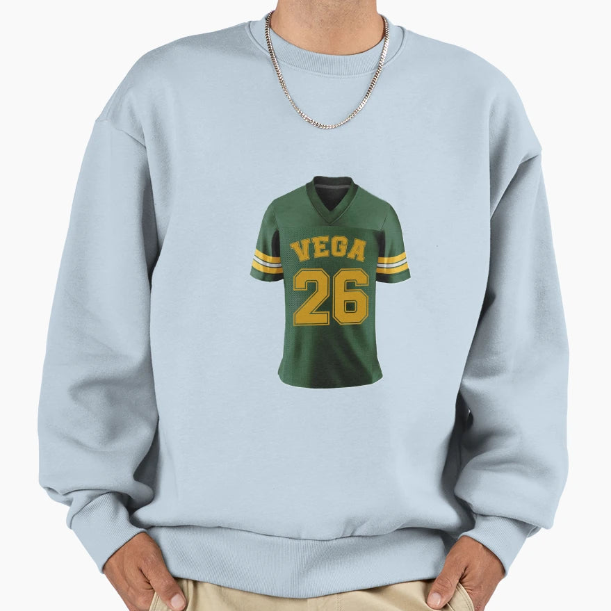 Vega Jersey Sweatshirt - Trendy Graphic Men Women - T-Shirt, Sweatshirt, Hoodie