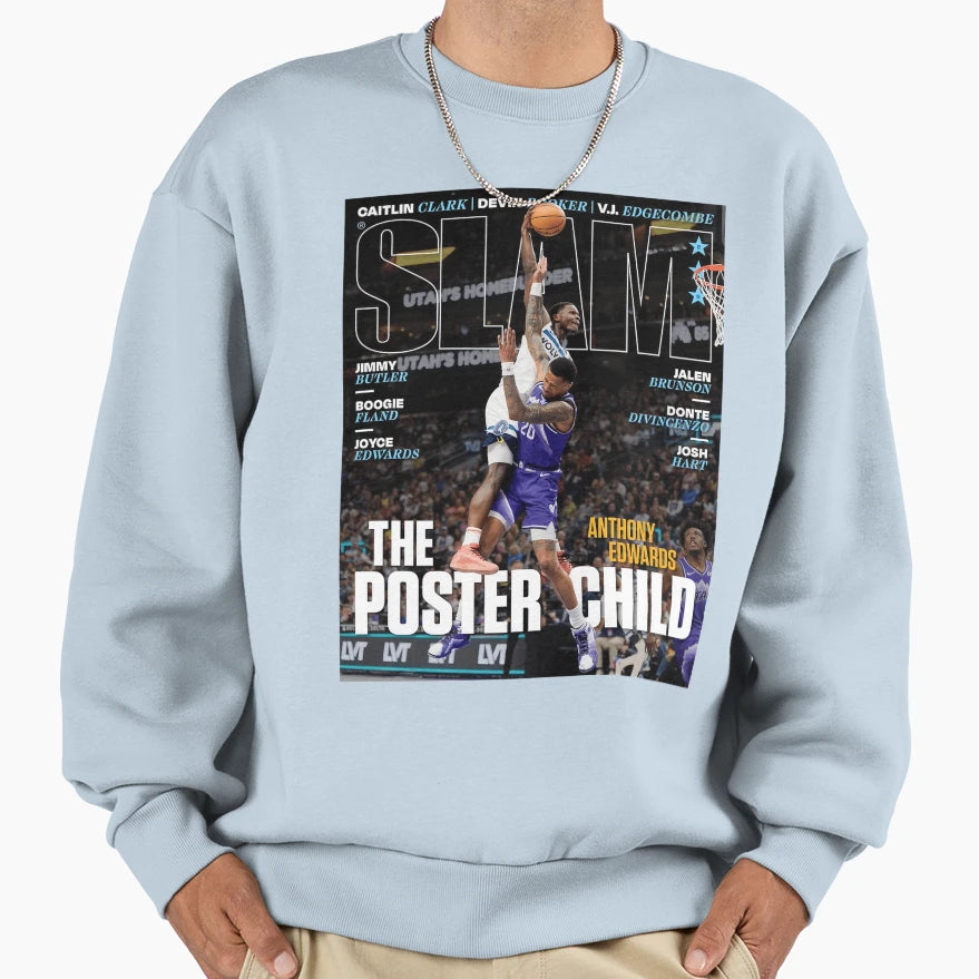 Anthony Edwards Sweatshirt - Trendy Graphic Men Women - T-Shirt, Sweatshirt, Hoodie