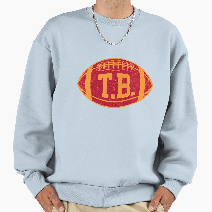 Tb Football Sweatshirt - Aesthetic Graphic Men Women - T-Shirt, Sweatshirt, Hoodie