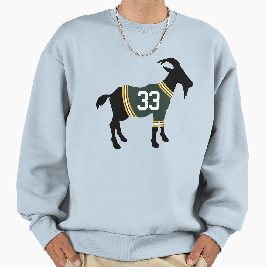 Aaron Jones Goat Sweatshirt - Casual Everyday Wear Unisex - T-Shirt, Sweatshirt, Hoodie