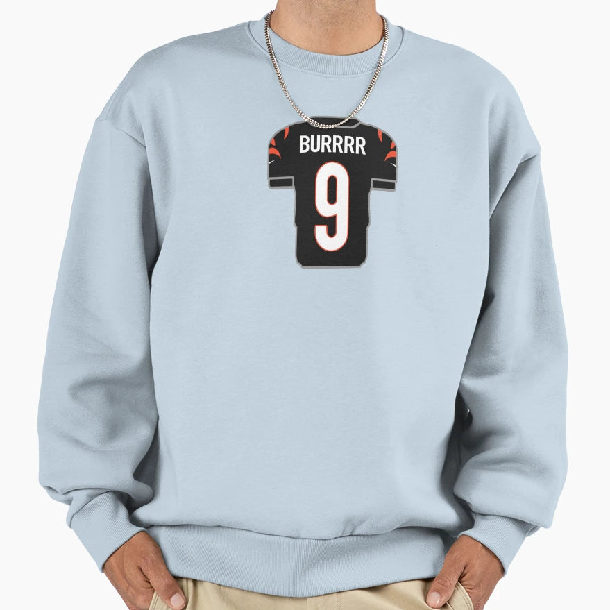 Joe Burrr Jersey Sweatshirt - Streetwear Style Unisex - T-Shirt, Sweatshirt, Hoodie