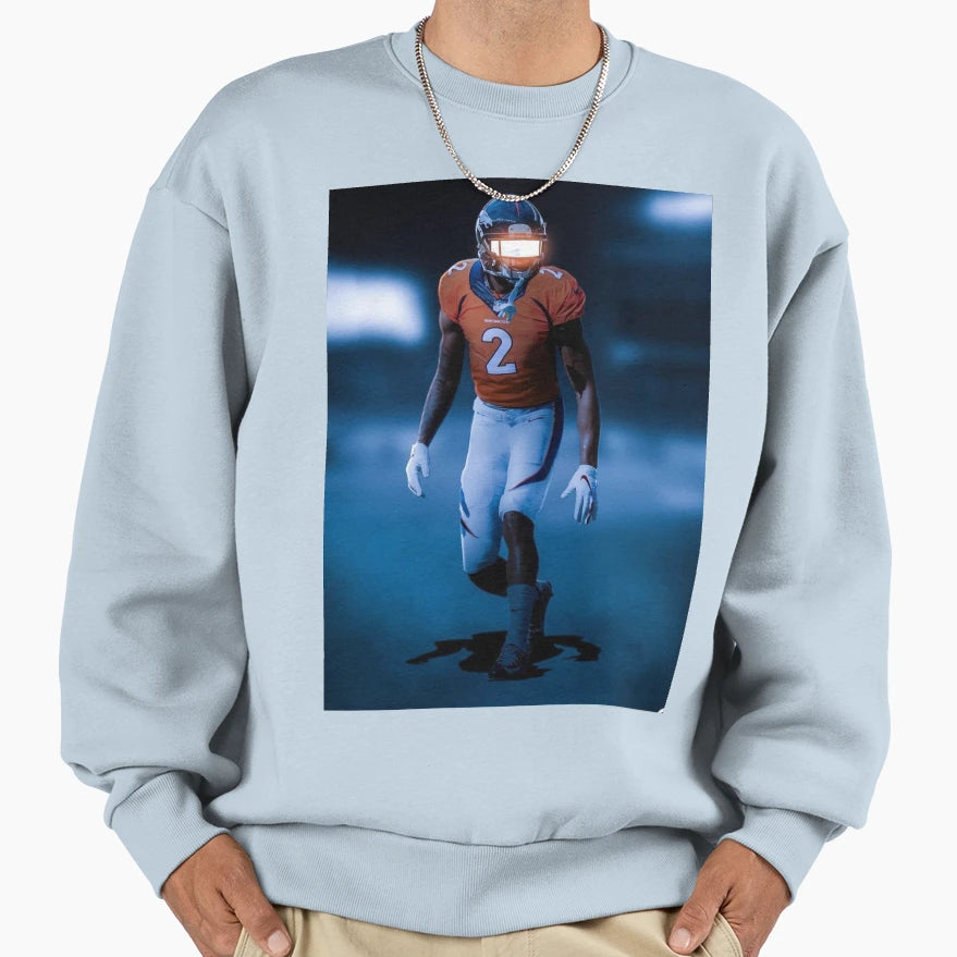 Denver Broncos Sweatshirt - Graphic Print Unisex - T-Shirt, Sweatshirt, Hoodie