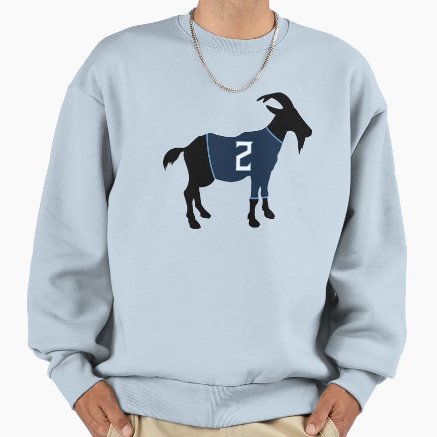 Julio Jones Goat Sweatshirt - Aesthetic Graphic for Adults - T-Shirt, Sweatshirt, Hoodie
