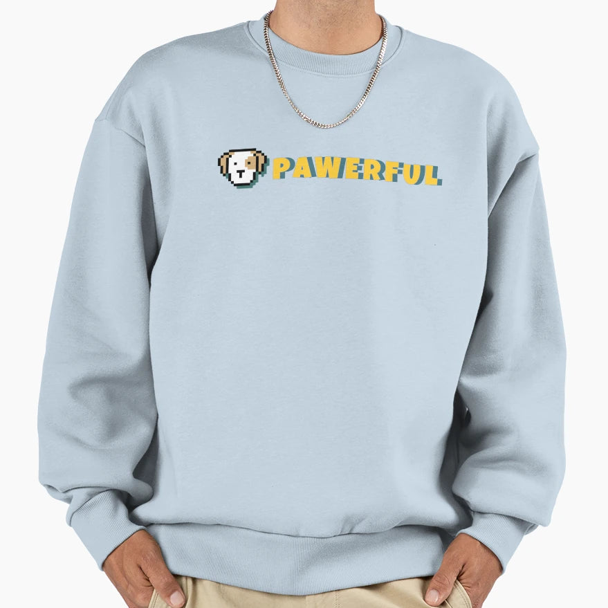 Dog Theme Paw Dog Lovers Sweatshirt - Casual Everyday Wear Men Women - T-Shirt, Sweatshirt, Hoodie