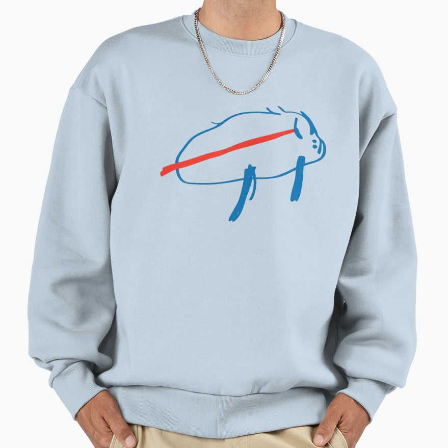 Potato Buffalo JA Sweatshirt - Trendy Graphic for Adults - T-Shirt, Sweatshirt, Hoodie