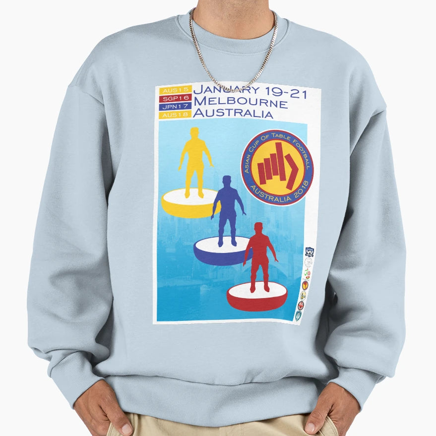Asian Cup Table Football 2017 Sweatshirt - Fun Novelty Design for Adults - T-Shirt, Sweatshirt, Hoodie