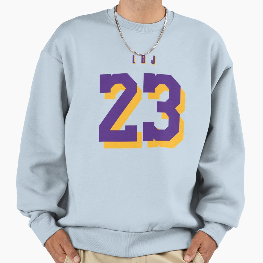 Lebron James 23 Lbj Sweatshirt - Fun Novelty Design Men Women - T-Shirt, Sweatshirt, Hoodie