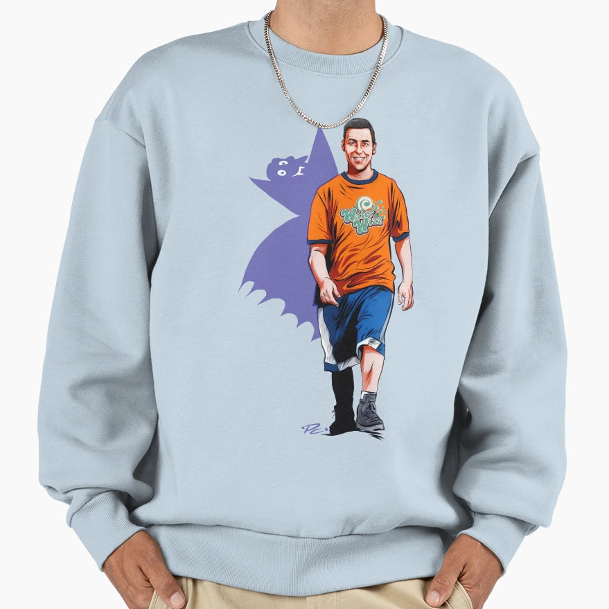 Adam Sandler Illustration Sweatshirt - Novelty Apparel Men Women - T-Shirt, Sweatshirt, Hoodie