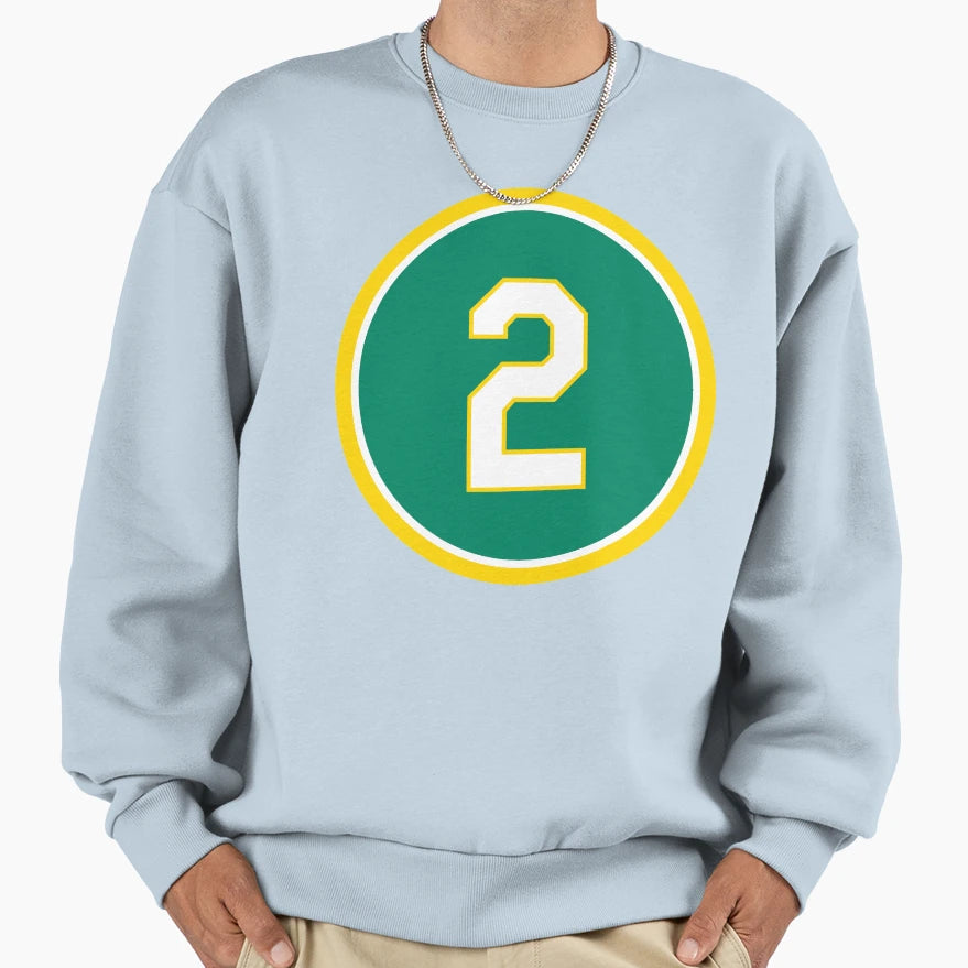 Khris Davis 2 Jersey Number Sweatshirt - Streetwear Style for Adults - T-Shirt, Sweatshirt, Hoodie
