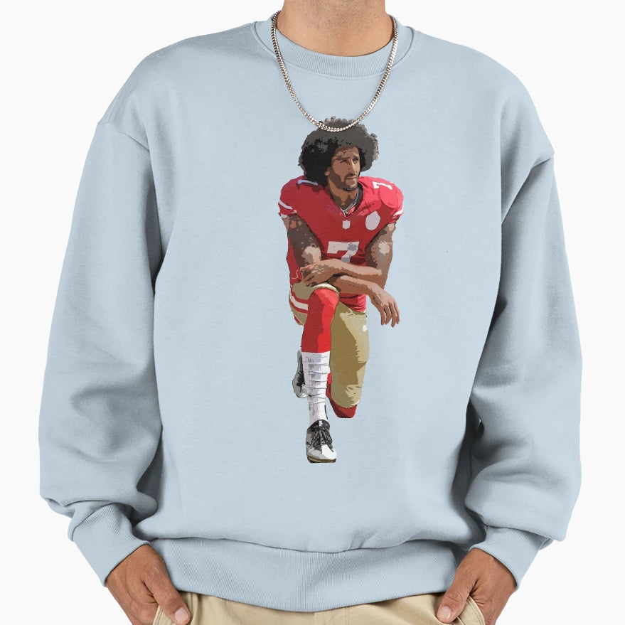Colin Kapernick Sweatshirt - Trendy Graphic for Adults - T-Shirt, Sweatshirt, Hoodie