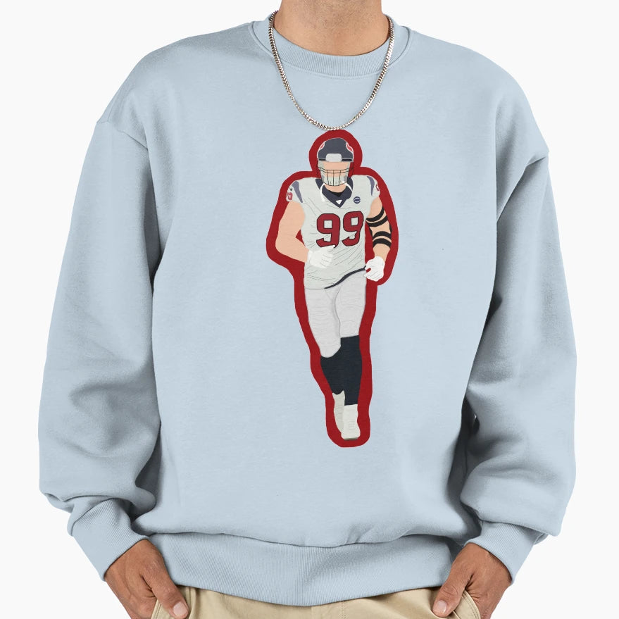 Jj Watt Sweatshirt - Streetwear Style Unisex - T-Shirt, Sweatshirt, Hoodie