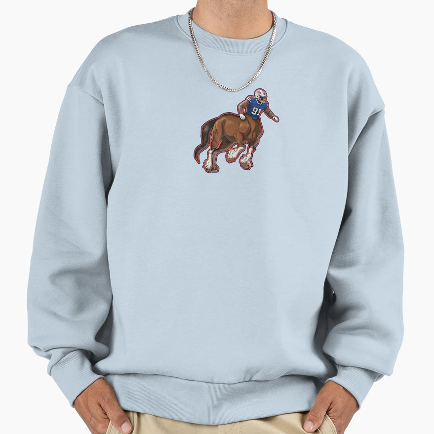 Buffalo Football Oliver Centaur Sweatshirt - Custom Art Print for Adults - T-Shirt, Sweatshirt, Hoodie