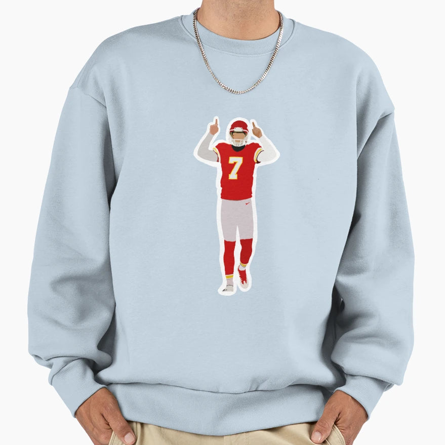 Harrison Butker Sweatshirt - Custom Art Print Men Women - T-Shirt, Sweatshirt, Hoodie