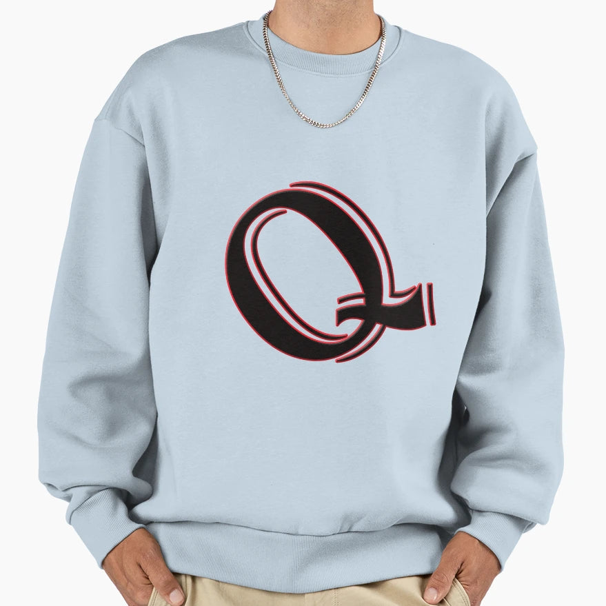 Alphabet Q Sweatshirt - Novelty Apparel Unisex - T-Shirt, Sweatshirt, Hoodie