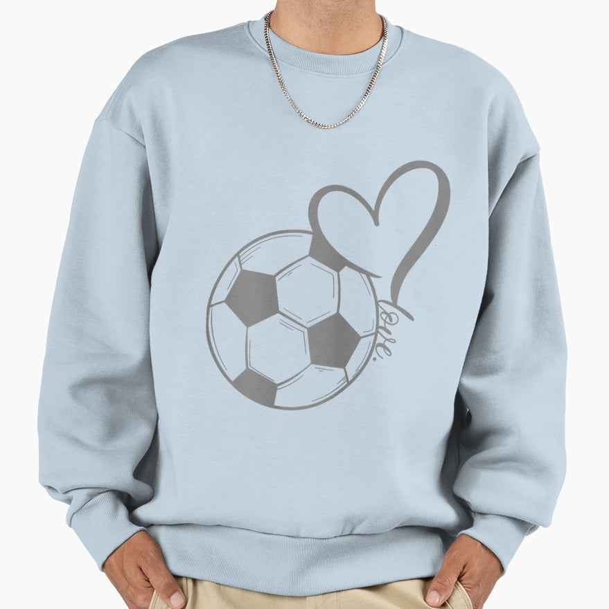 Soccer Love Pala Ili Sweatshirt - Trendy Graphic for Adults - T-Shirt, Sweatshirt, Hoodie