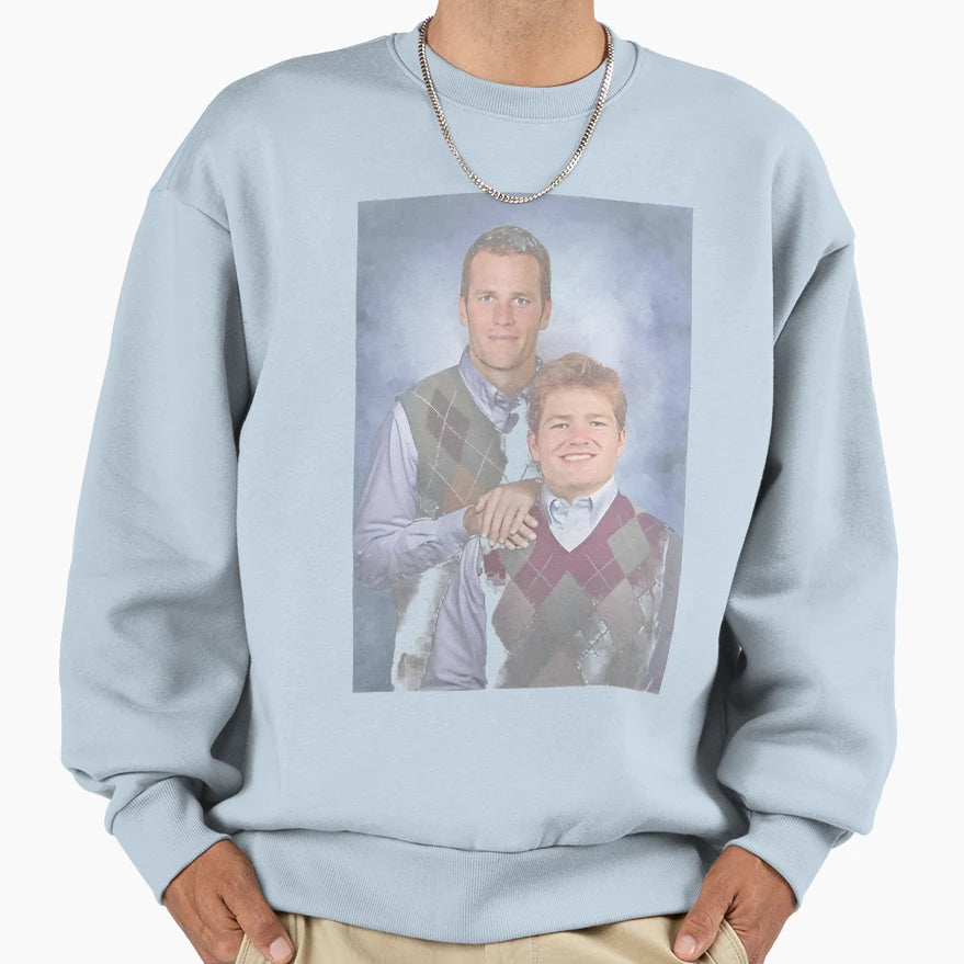 Step Brothers Argyle Vibe Sweatshirt - Trendy Graphic for Adults - T-Shirt, Sweatshirt, Hoodie