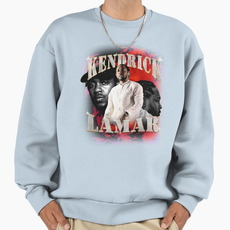 Kendrick Lamar 90S Bootleg Sweatshirt - Casual Everyday Wear Unisex - T-Shirt, Sweatshirt, Hoodie