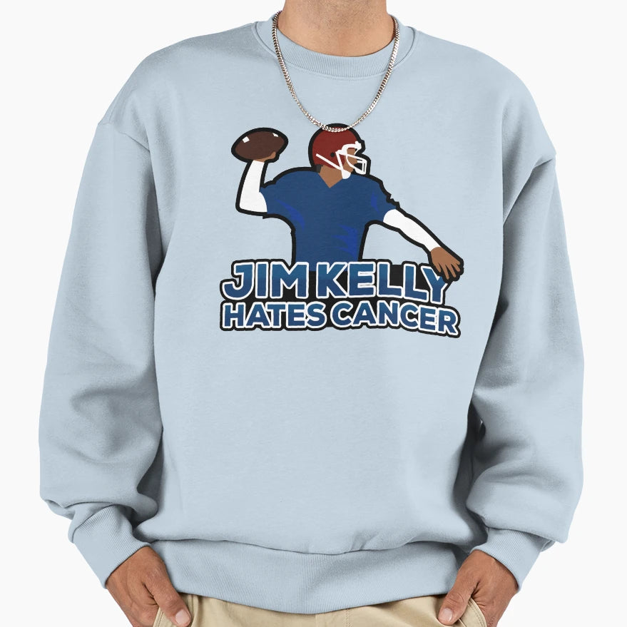 Jimkellyhatescancer Sweatshirt - Custom Art Print for Adults - T-Shirt, Sweatshirt, Hoodie