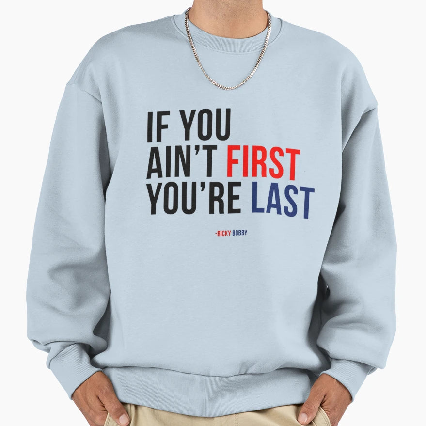 Ricky Bobby 2 Sweatshirt - Trendy Graphic for Adults - T-Shirt, Sweatshirt, Hoodie