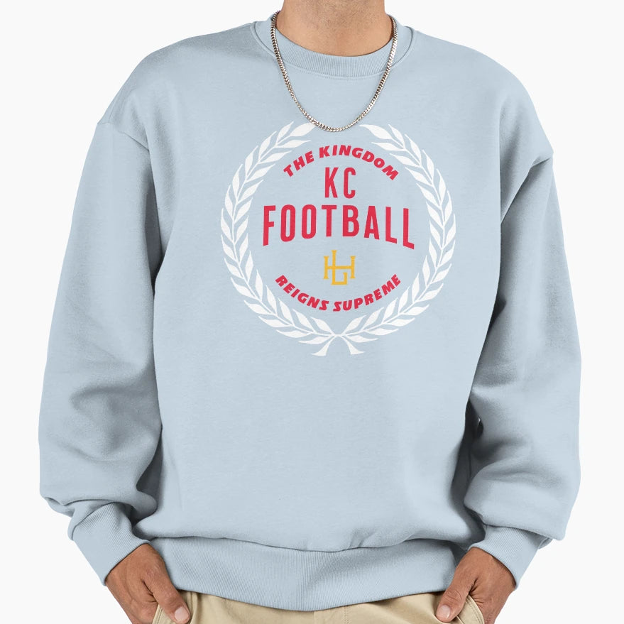 Kingdom Reigns Supreme Sweatshirt - Aesthetic Graphic for Adults - T-Shirt, Sweatshirt, Hoodie