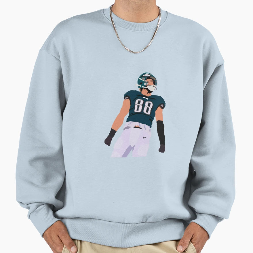 Dallas Goedert Sweatshirt - Streetwear Style for Adults - T-Shirt, Sweatshirt, Hoodie