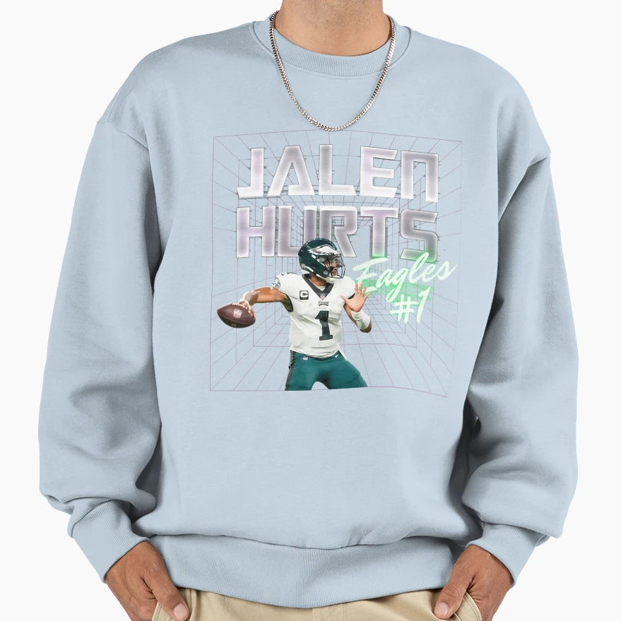 Football Quarterback Player Sports Sweatshirt - Novelty Apparel Unisex - T-Shirt, Sweatshirt, Hoodie