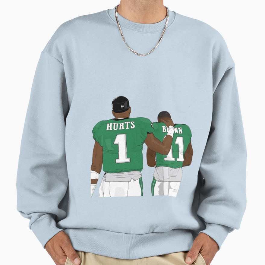 Jalen X J Sweatshirt - Fun Novelty Design for Adults - T-Shirt, Sweatshirt, Hoodie