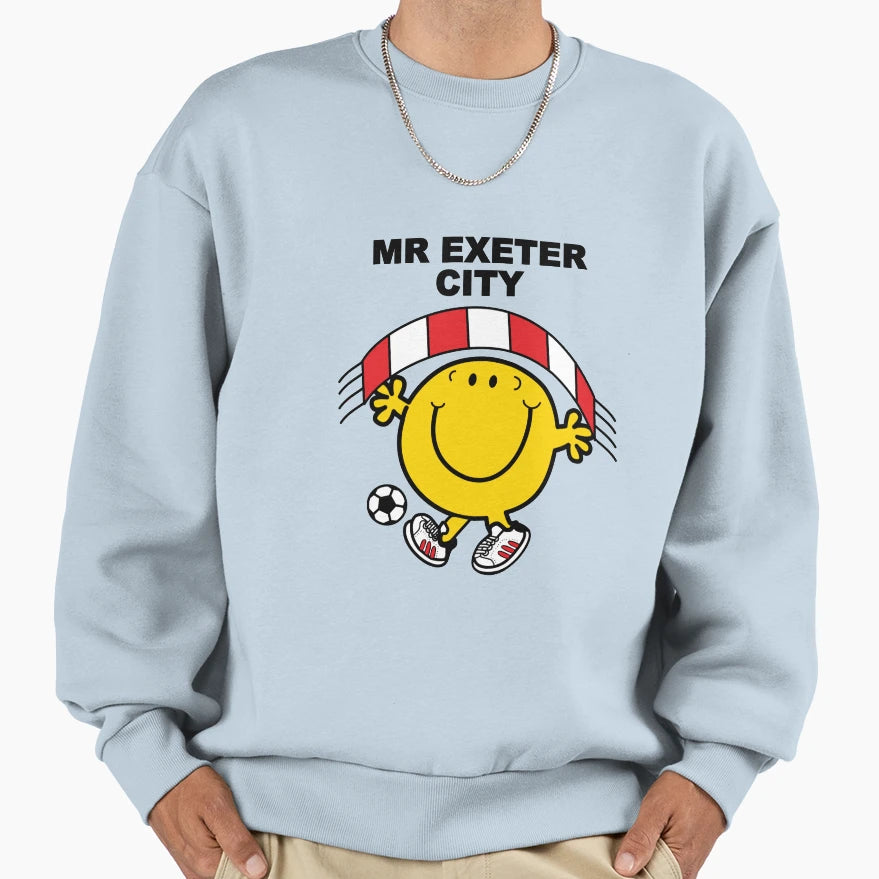 Mr Exeter City Football Sweatshirt - Casual Everyday Wear for Adults - T-Shirt, Sweatshirt, Hoodie