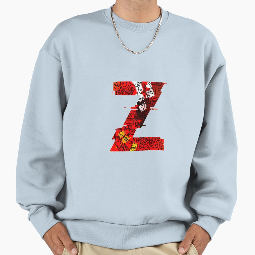Z Doodle T-Shirt - Minimalist Print Men Women - T-Shirt, Sweatshirt, Hoodie