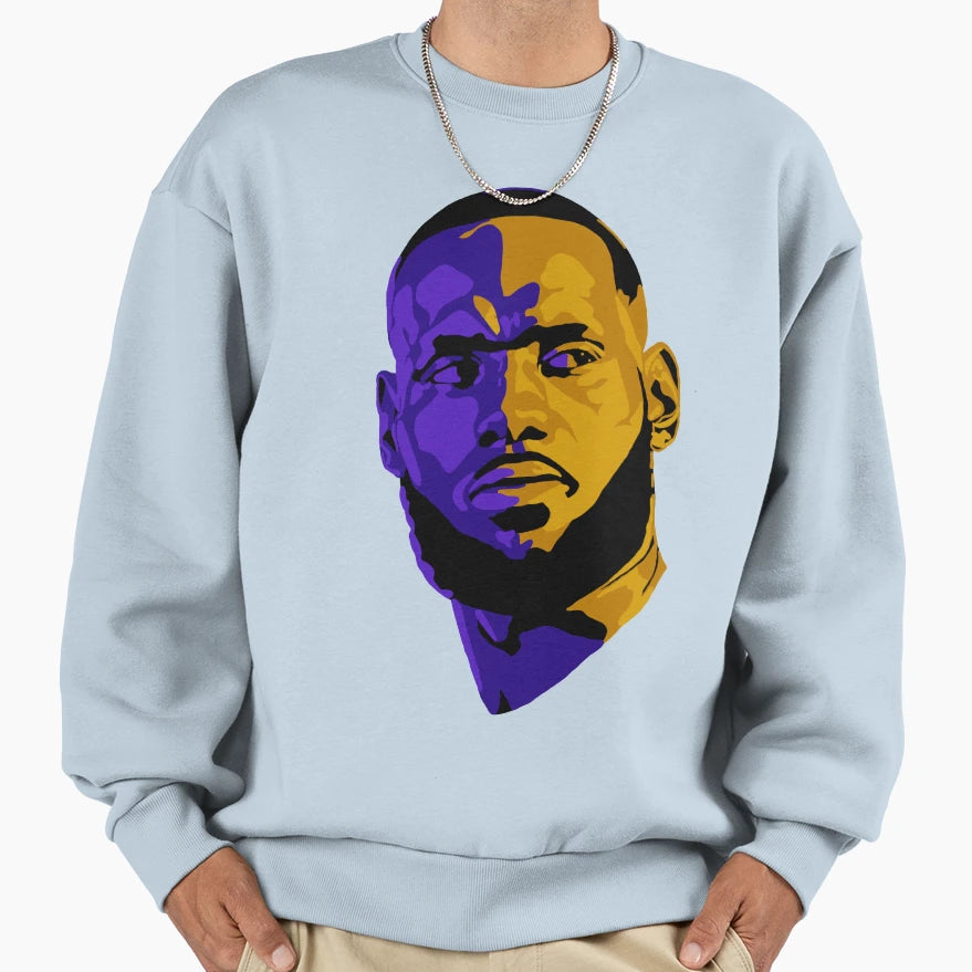 Lebron James Sweatshirt - Aesthetic Graphic Unisex - T-Shirt, Sweatshirt, Hoodie