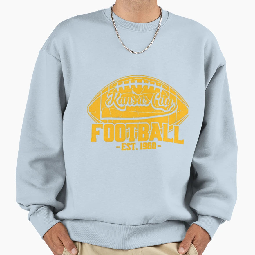 Art Kansas City Chiefs Sweatshirt - Novelty Apparel for Adults - T-Shirt, Sweatshirt, Hoodie