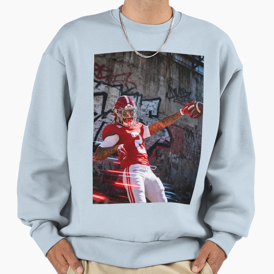 Crimson Tide Speed Play Sweatshirt - Custom Art Print Men Women - T-Shirt, Sweatshirt, Hoodie