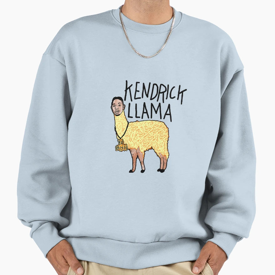 Kendrick Llama T-Shirt - Casual Everyday Wear Men Women - T-Shirt, Sweatshirt, Hoodie