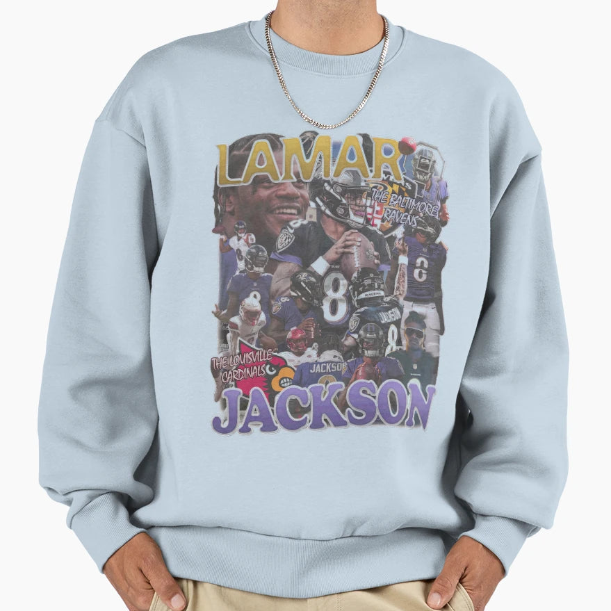 Lamar Sweatshirt - Trendy Graphic Unisex - T-Shirt, Sweatshirt, Hoodie