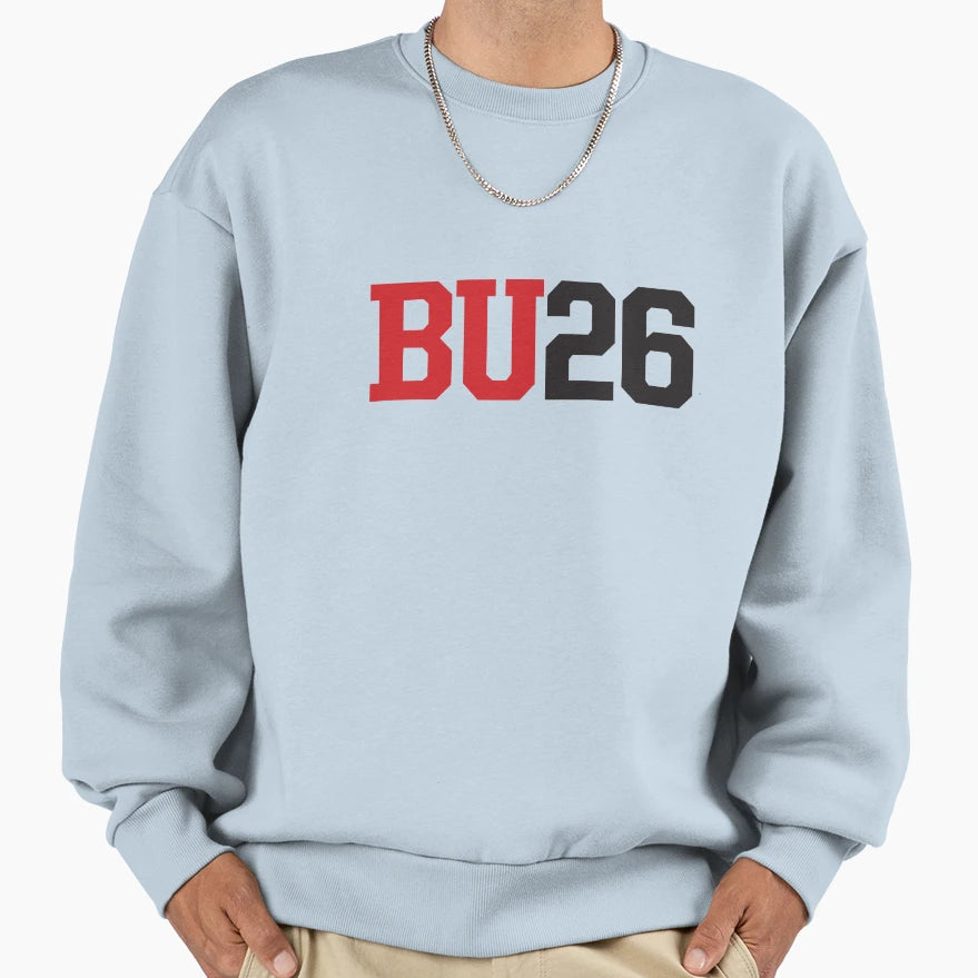Bu26 Class 2026 Sweatshirt - Graphic Print for Adults - T-Shirt, Sweatshirt, Hoodie