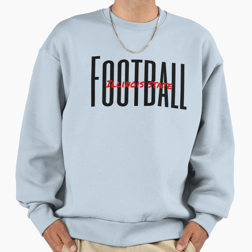 Isu Football Sweatshirt - Unique Graphic for Adults - T-Shirt, Sweatshirt, Hoodie