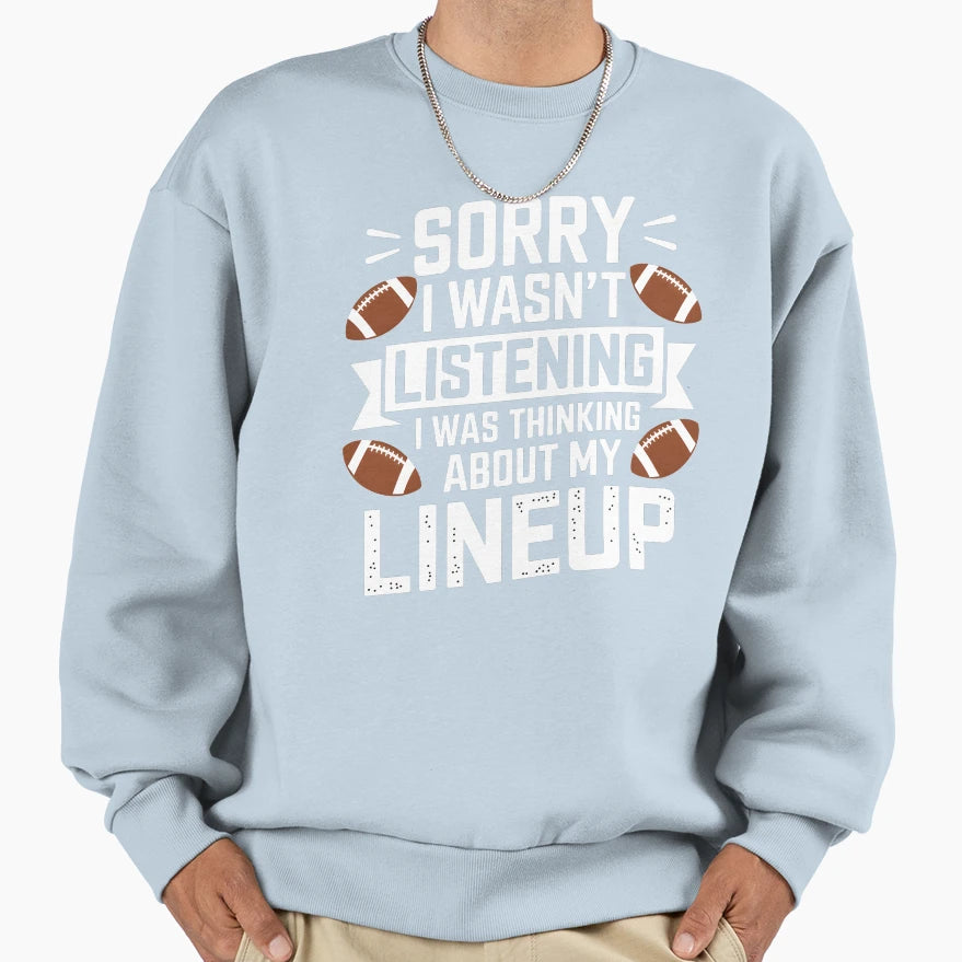 Fantasy Football Lineup Strategist T-Shirt - Aesthetic Graphic for Adults - T-Shirt, Sweatshirt, Hoodie