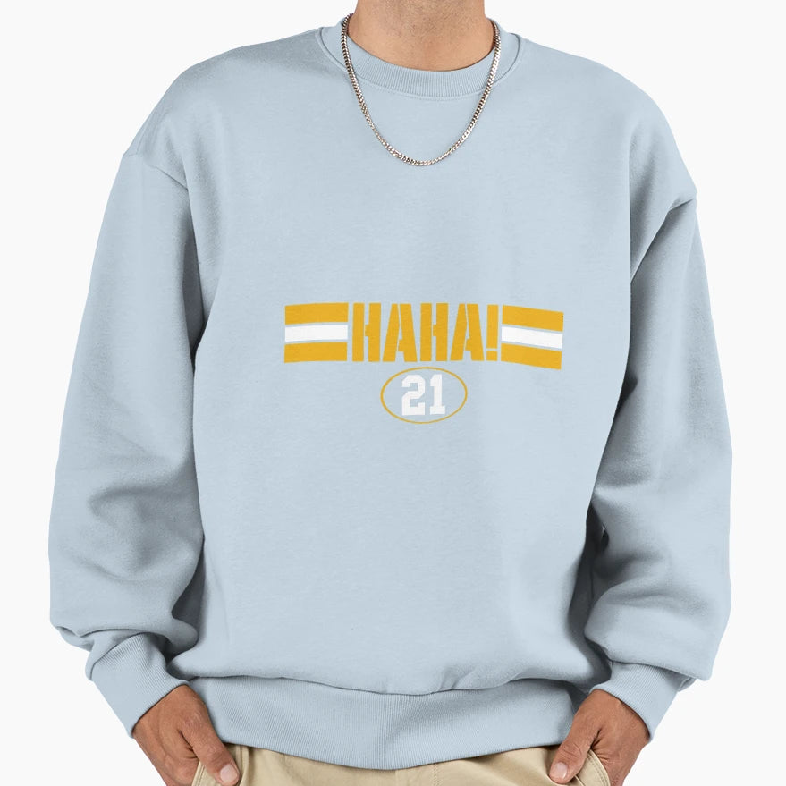Haha Green Bay Gift Sweatshirt - Graphic Print for Adults - T-Shirt, Sweatshirt, Hoodie