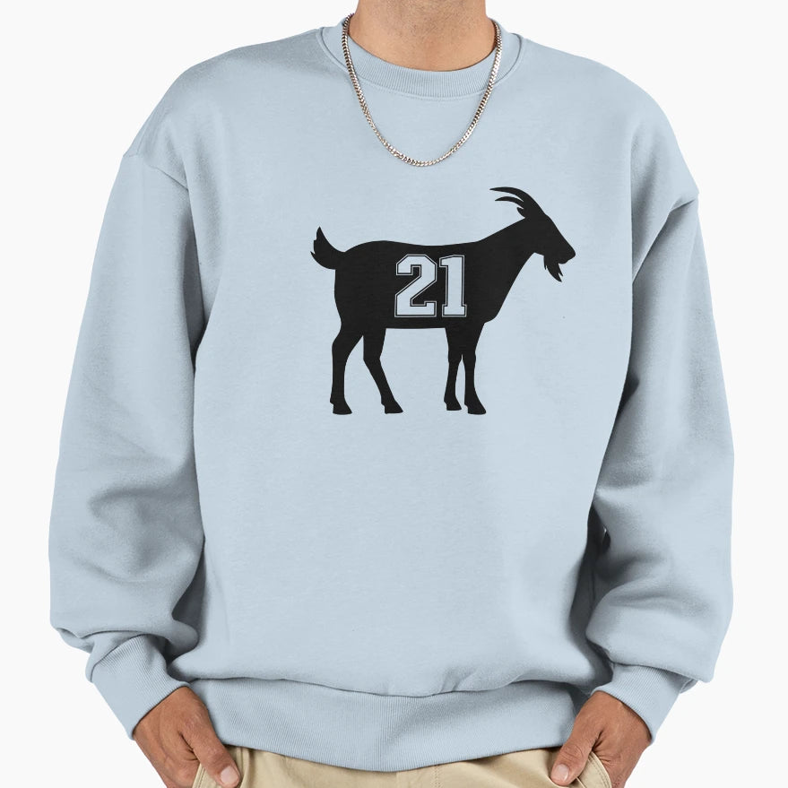 Goat 21 G O T Number Twenty Sweatshirt - Casual Everyday Wear for Adults - T-Shirt, Sweatshirt, Hoodie