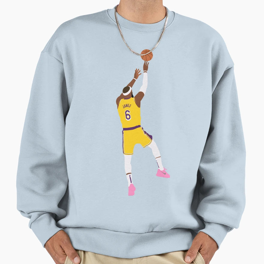 Lebron Sweatshirt - Graphic Print Men Women - T-Shirt, Sweatshirt, Hoodie