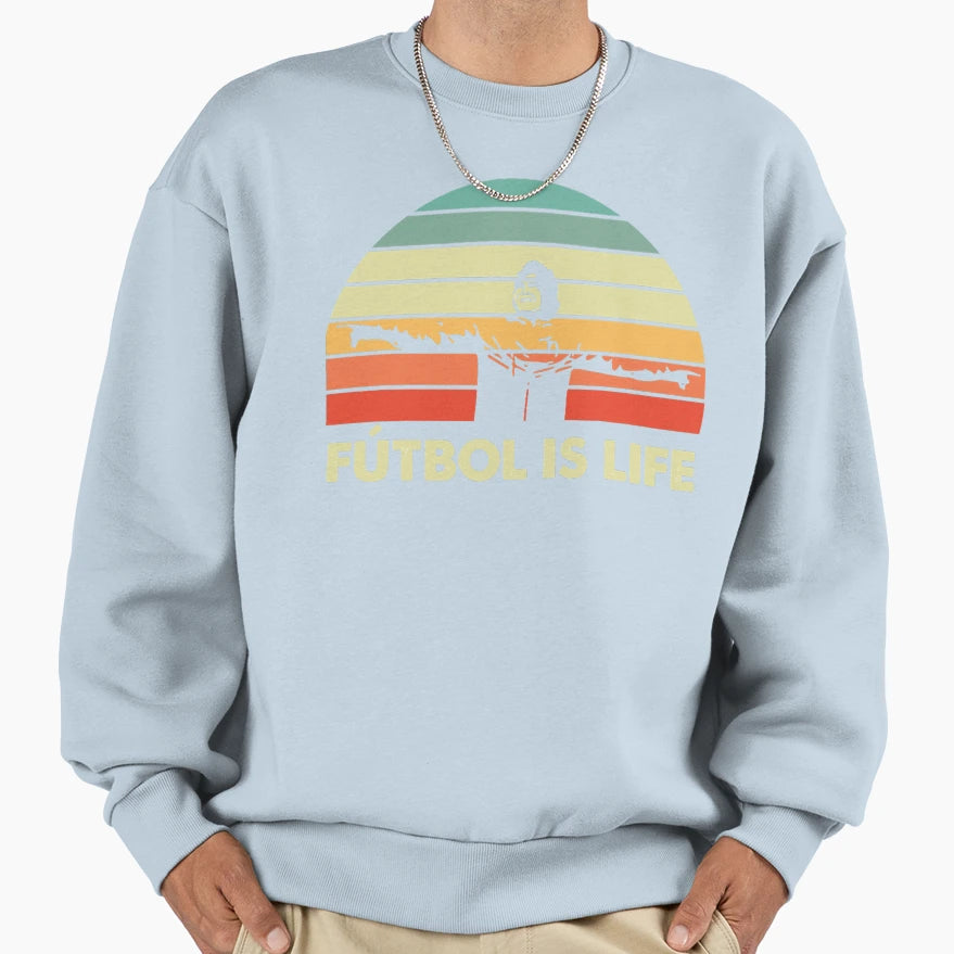 Futbol Is Life Dani Rojas Sweatshirt - Unique Graphic Unisex - T-Shirt, Sweatshirt, Hoodie