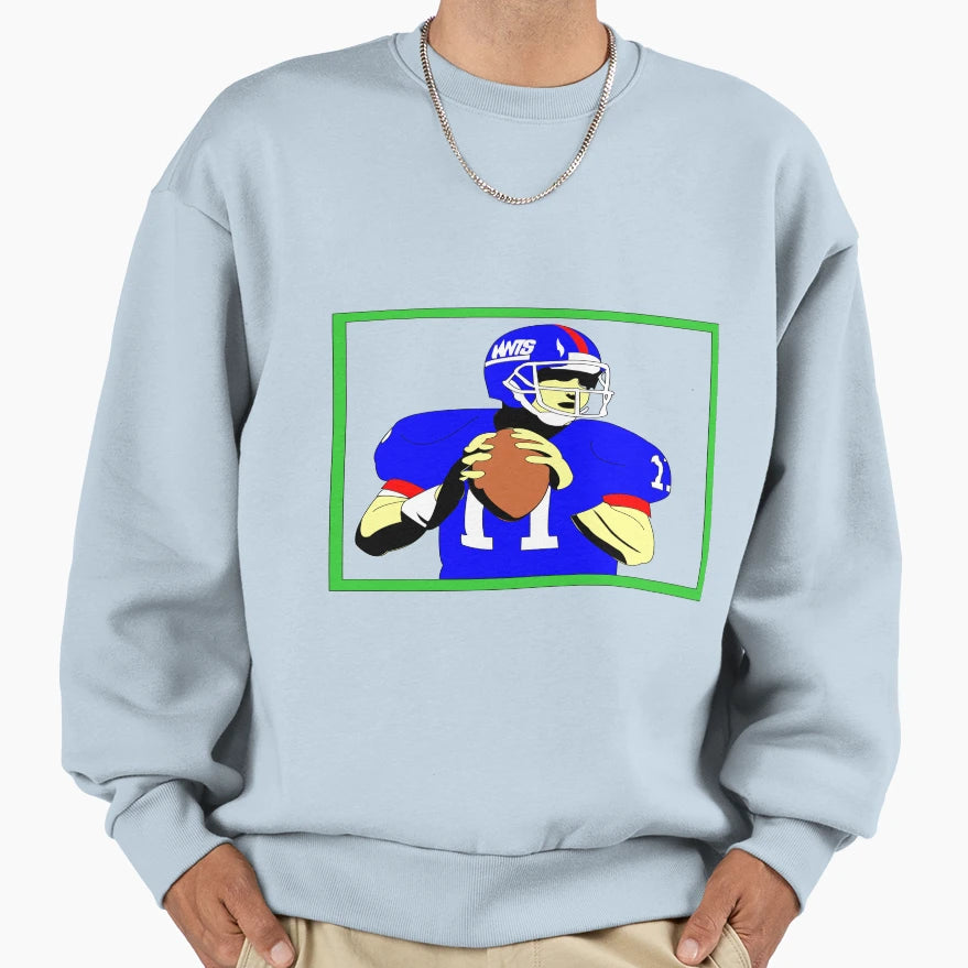 Phil Simms Sweatshirt - Custom Art Print for Adults - T-Shirt, Sweatshirt, Hoodie