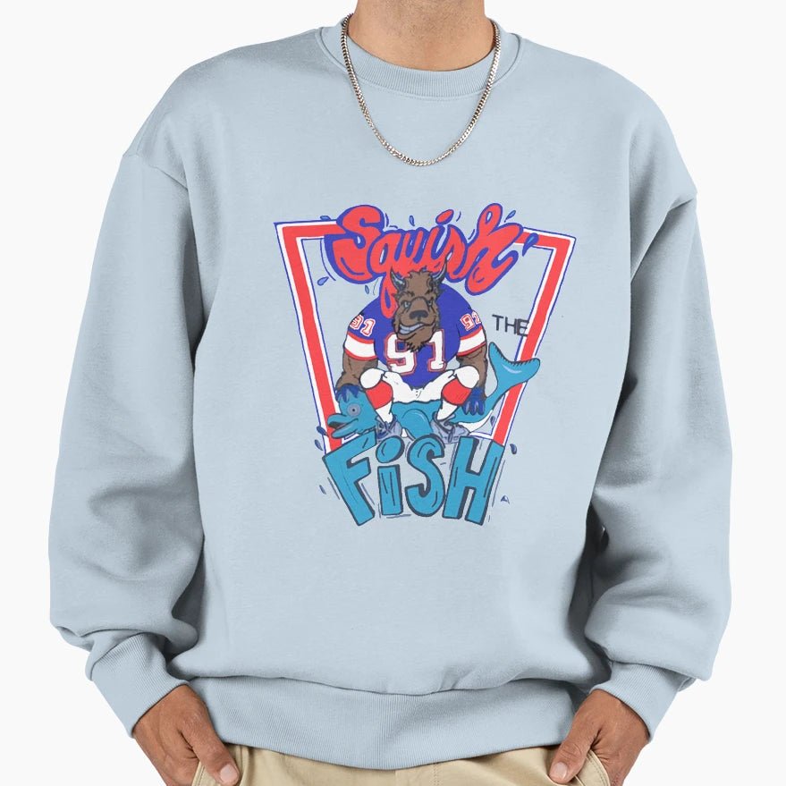 Squish Fish Ii T-Shirt - Aesthetic Graphic for Adults - T-Shirt, Sweatshirt, Hoodie