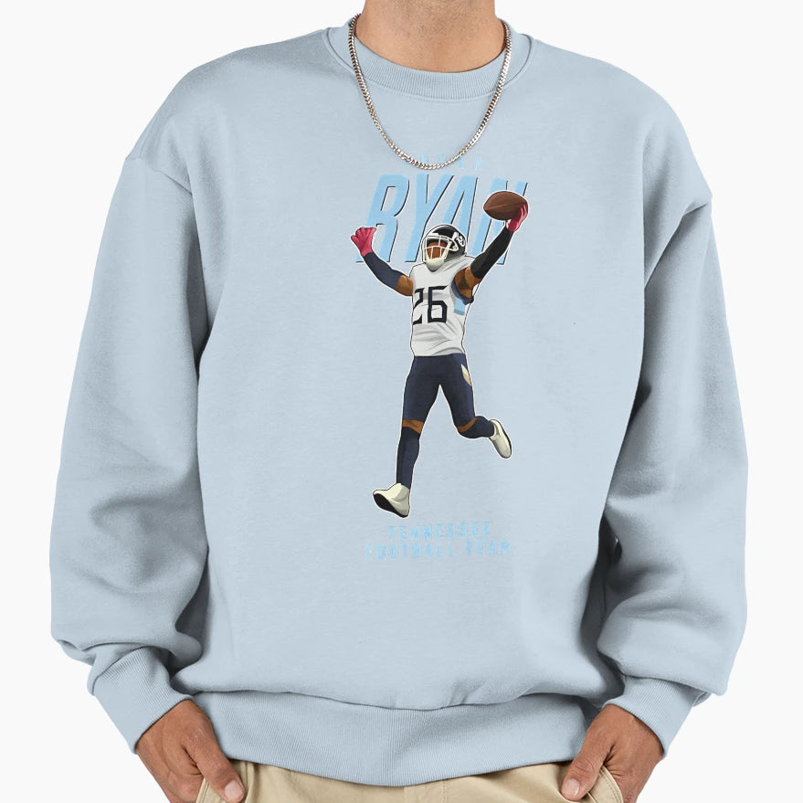 Logan Ryan 23 Tennessee Football Team Sweatshirt - Unique Graphic Men Women - T-Shirt, Sweatshirt, Hoodie