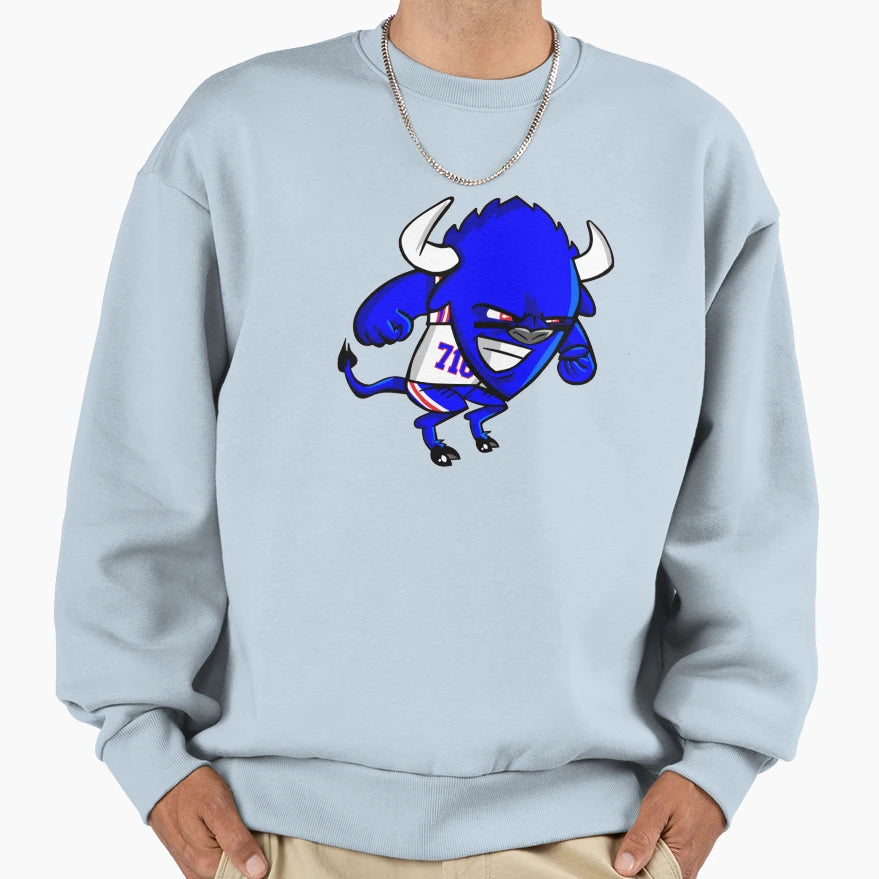 Buffalo Sweatshirt - Aesthetic Graphic Men Women - T-Shirt, Sweatshirt, Hoodie