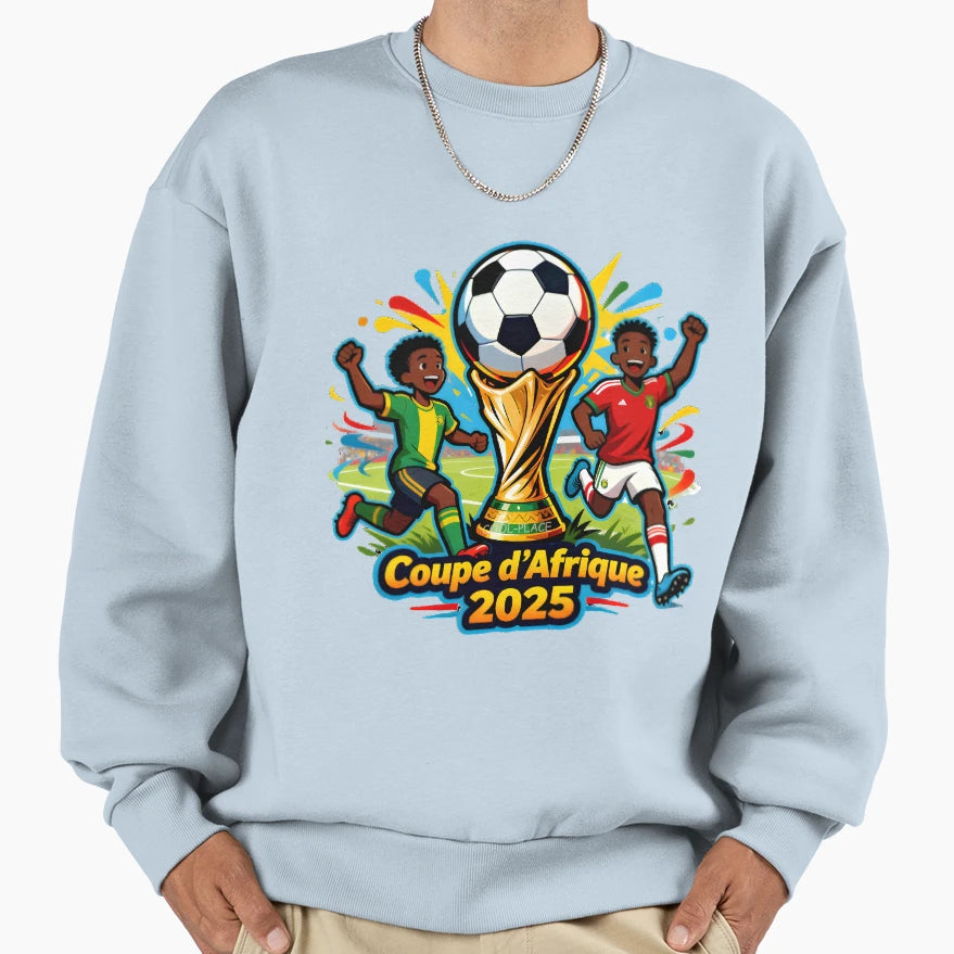 African Cup Victory Celebration Sweatshirt - Trendy Graphic Men Women - T-Shirt, Sweatshirt, Hoodie