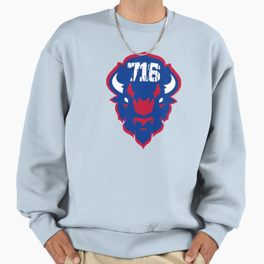 Bills Sweatshirt - Aesthetic Graphic Men Women - T-Shirt, Sweatshirt, Hoodie