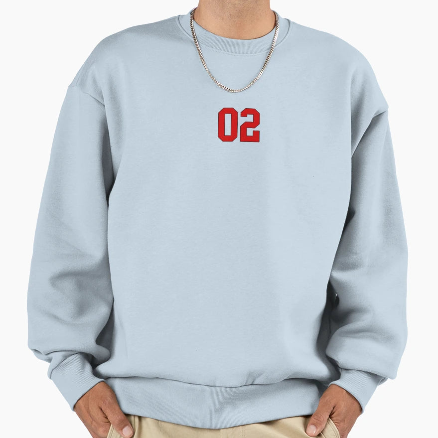 Varsity 02 Sweatshirt - Trendy Graphic Unisex - T-Shirt, Sweatshirt, Hoodie