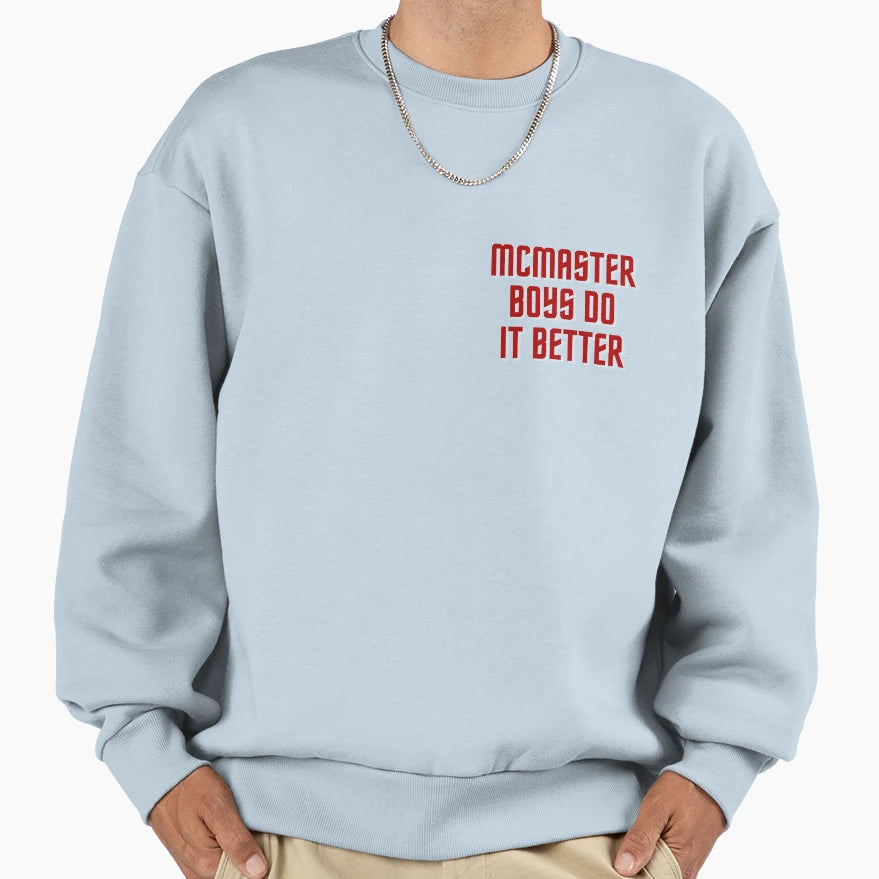 Mcmaster Sweatshirt - Casual Everyday Wear Unisex - T-Shirt, Sweatshirt, Hoodie