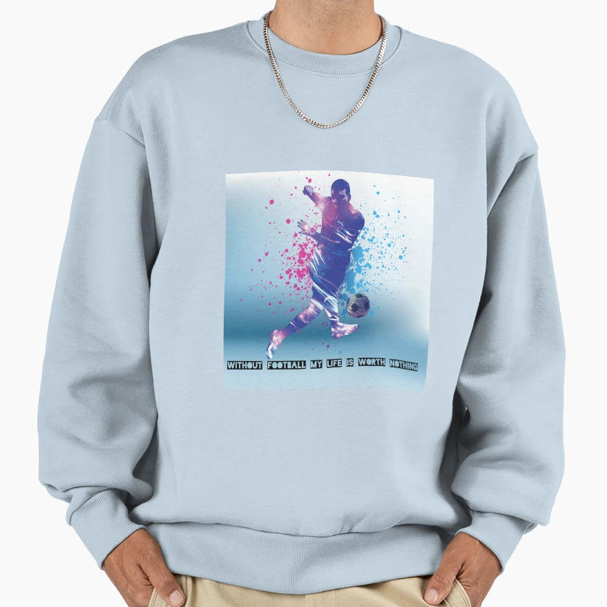 Soccer Sweatshirt - Unique Graphic Unisex - T-Shirt, Sweatshirt, Hoodie